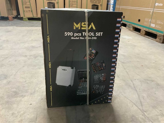 Msa msa-590 pcs gereedschapskoffer - afbeelding 4 van  10