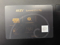 Msi - 2022 - summit e16 flip - laptop - afbeelding 4 van  5