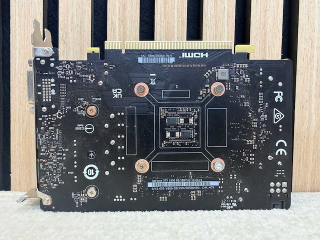 Msi - geforce gtx 1650 d6 ventus xs ocv1 - 4gb / gddr6 / gaming videokaart - afbeelding 2 van  8