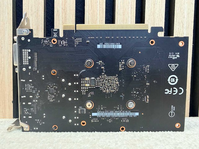 Msi - geforce gtx 1650 ventus xs 4g oc - 4gb / gddr5 / gaming videokaart - afbeelding 2 van  9