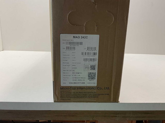 Msi - mag242c - monitor - afbeelding 3 van  4