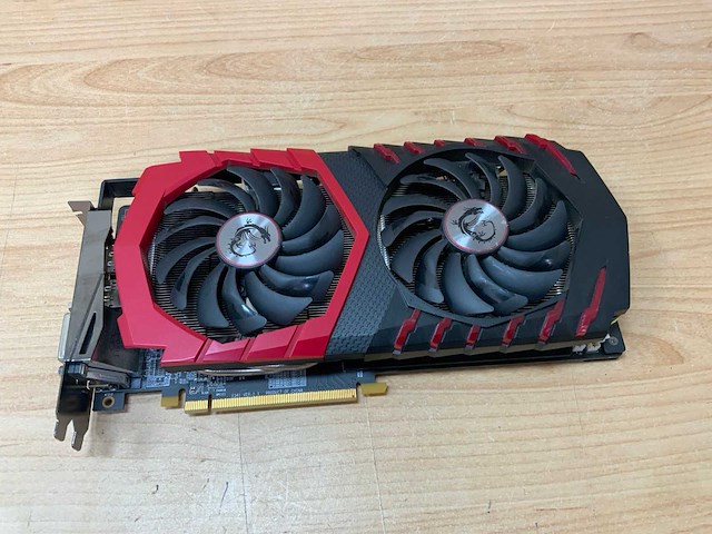Msi - radeon rx 480 gaming 8g - gaming videokaart - afbeelding 1 van  4