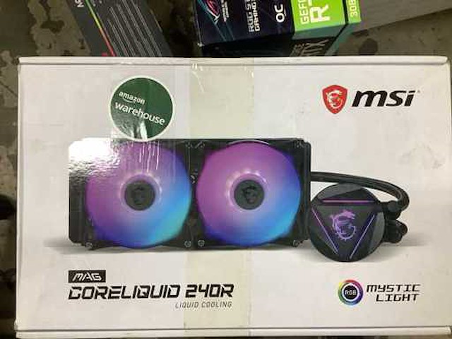 Msi coreliquid 240r liquid cooling - afbeelding 2 van  2