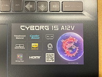 Msi cyborg 15 a12ve laptop - afbeelding 3 van  5