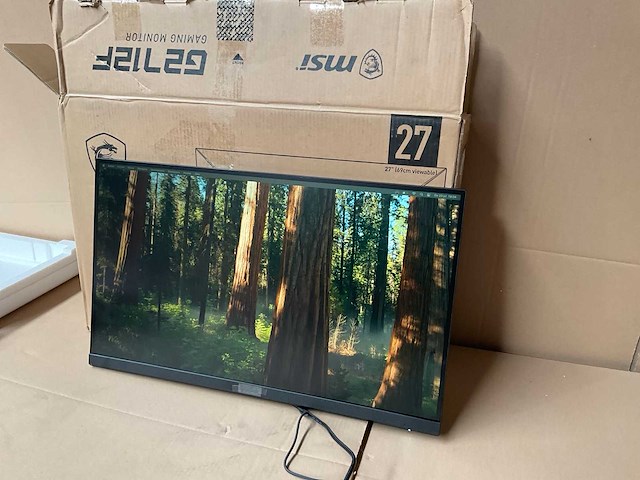 Msi g2712f monitor - afbeelding 1 van  8