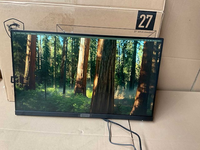 Msi g2712f monitor - afbeelding 3 van  8