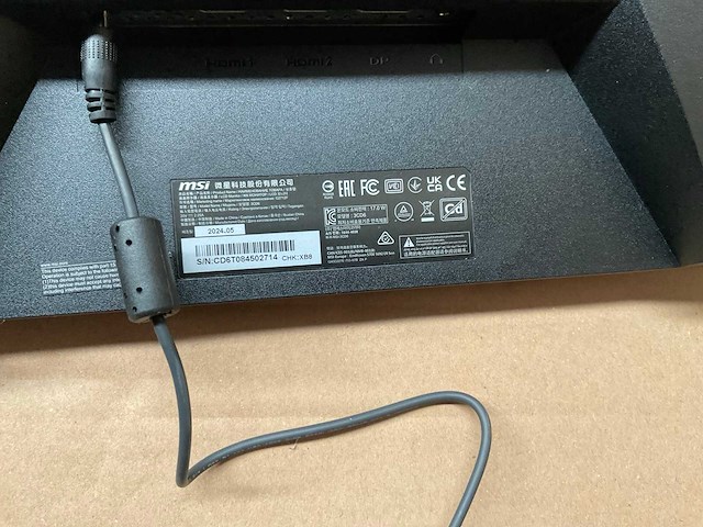 Msi g2712f monitor - afbeelding 7 van  8