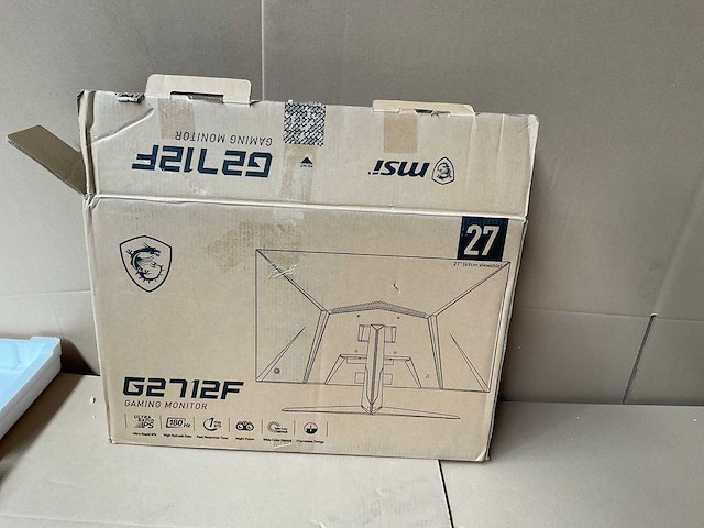 Msi g2712f monitor - afbeelding 8 van  8