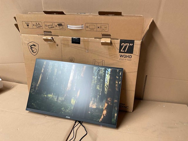 Msi g274qpx monitor - afbeelding 1 van  9