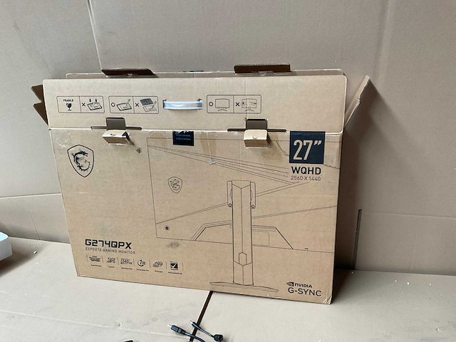 Msi g274qpx monitor - afbeelding 9 van  9