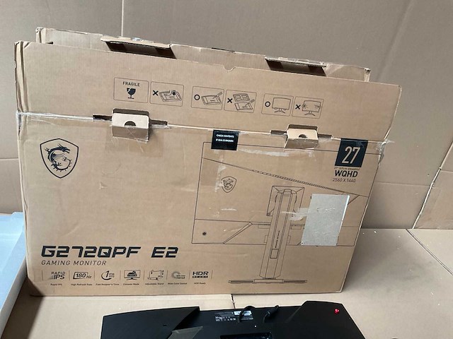 Msi gaming g272qpf monitor - afbeelding 6 van  9
