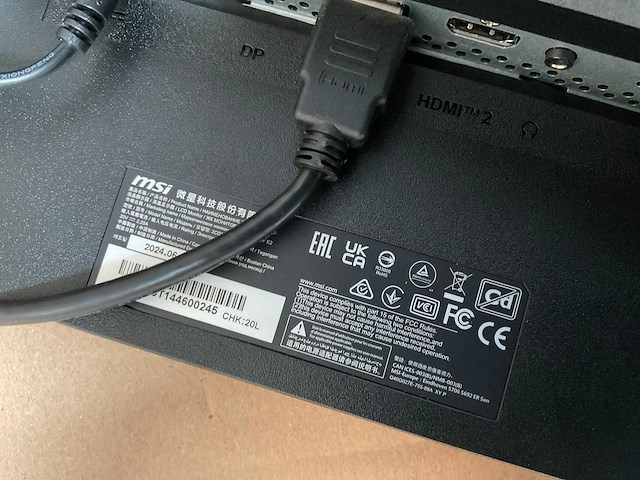 Msi gaming g272qpf monitor - afbeelding 9 van  9