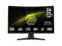 Msi mag 242c full hd curved gaming monitor 180hz 24 inch - afbeelding 1 van  6