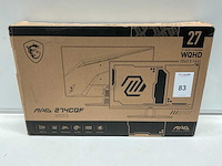 Msi mag 274dqf wqhd monitor - afbeelding 1 van  5