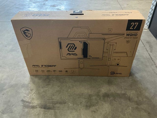 Msi mag 27cq6pf curved gaming monitor - afbeelding 2 van  4