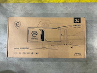 Msi mag 345cqr curved gaming monitor - afbeelding 1 van  2