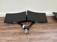 Msi mag322cqr monitor (2x) - afbeelding 1 van  5