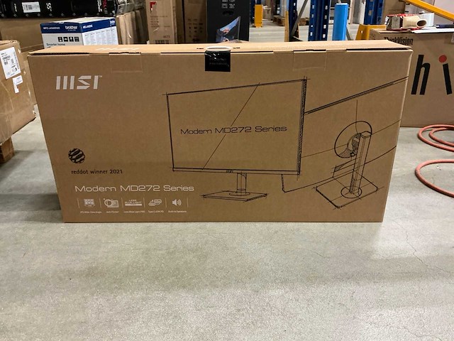 Msi modern md272pde monitor - afbeelding 2 van  3