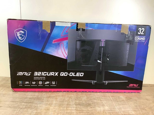 Msi mpg 321urx qd oled xt2 monitor - afbeelding 2 van  6