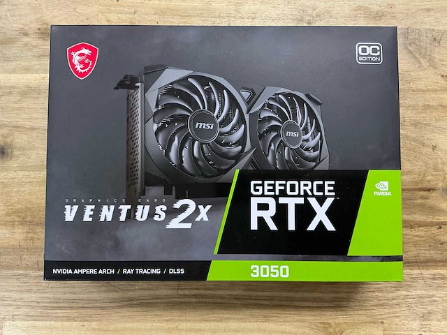 Msi nvidia geforce rtx 3050 videokaart - afbeelding 1 van  3