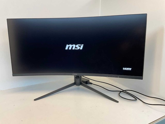 Msi optix mag342cqr curved 34 inch gaming monitor - afbeelding 12 van  20