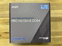 Msi pro h610m-b ddr4 motherboard - afbeelding 1 van  4