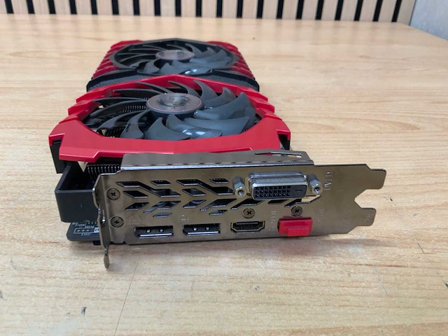 Msi radeon rx 480 gaming x 4g - gaming videokaart - afbeelding 2 van  4
