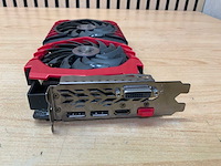 Msi radeon rx 480 gaming x 4g - gaming videokaart - afbeelding 2 van  4