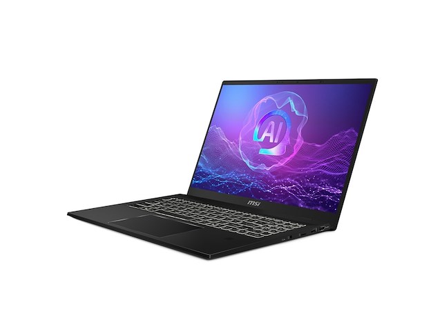 Msi summit a16 ai+ a3hmtg049be laptop 16 inch azerty zwart - afbeelding 1 van  4