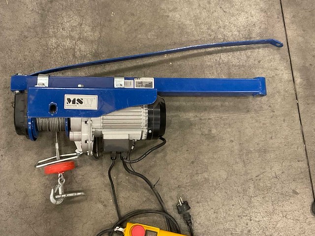 Msw prolifter 600 elektrische takel - afbeelding 2 van  3