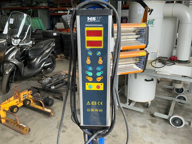 Msw shortwave infrared autolak infrarood droger - afbeelding 3 van  8
