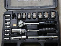 Mtc tools dopsleutelset in opbergkoffer - afbeelding 1 van  4