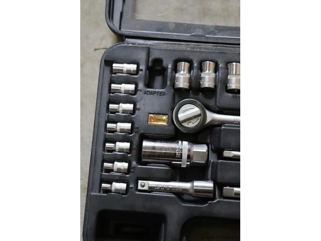 Mtc tools dopsleutelset in opbergkoffer - afbeelding 2 van  4