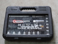 Mtc tools dopsleutelset in opbergkoffer - afbeelding 4 van  4