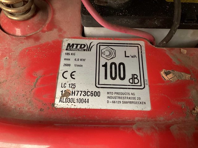 Mtd zitmaaier - afbeelding 2 van  10