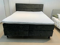 Mtf - tencel - brons traagschuim exclusive topper b180 x l200 cm