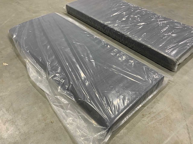 Mtf koudschuim compact camper pocketvering matras b80 x l200 cm - afbeelding 1 van  9