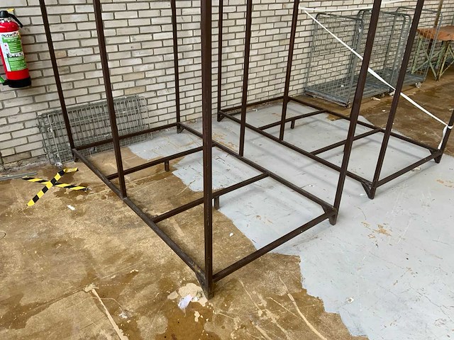 Mtf textiel rollen opslagframe (2x) - afbeelding 5 van  5