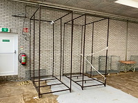 Mtf textiel rollen opslagframe (2x) - afbeelding 1 van  5