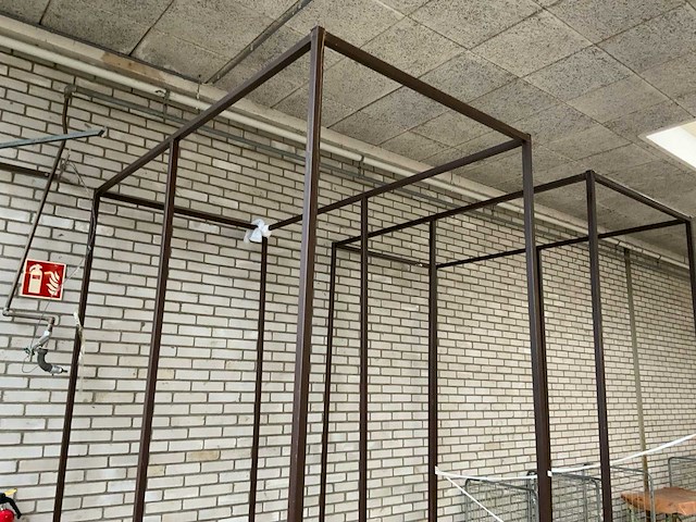 Mtf textiel rollen opslagframe (2x) - afbeelding 4 van  5