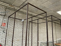 Mtf textiel rollen opslagframe (2x) - afbeelding 4 van  5