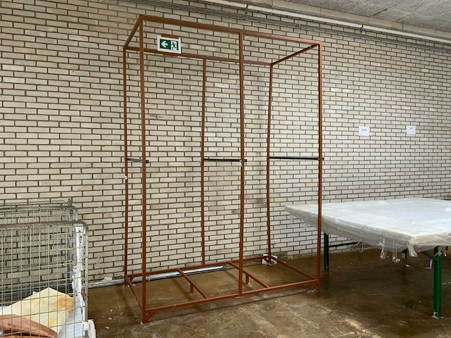 Mtf textiel rollen opslagframe (5x) - afbeelding 2 van  5