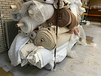 Mtf textiel rollen opslagframe inclusief voorraad m-line/enkev/etc. textielrollen - afbeelding 2 van  8