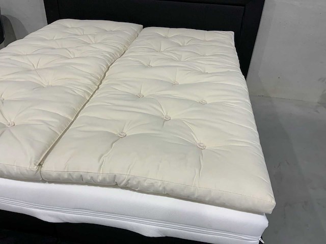 Mtf wollen split topper b180 x l210cm - afbeelding 4 van  8