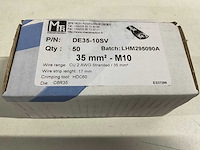 Mtr - de35-10sv - buiskabelschoen 35mm2-m10 (500x) - afbeelding 3 van  5