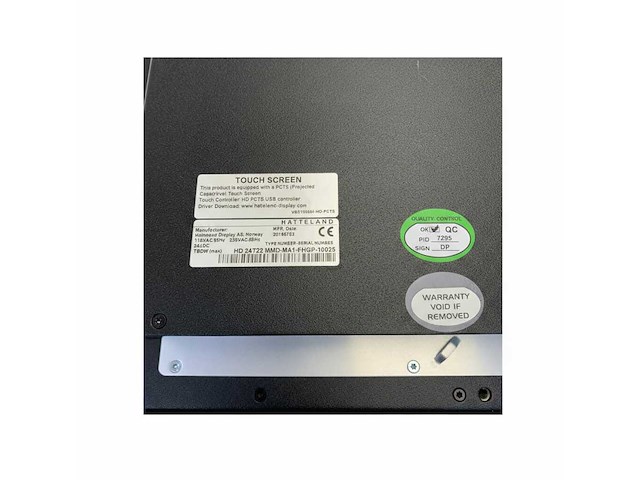 Mtu hatteland 24 inch glass bridge engine control monitor - x00e50211827 - afbeelding 3 van  5