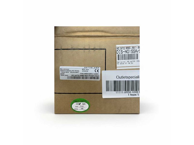 Mtu hatteland 24 inch glass bridge engine control monitor - x00e50211827 - afbeelding 4 van  5