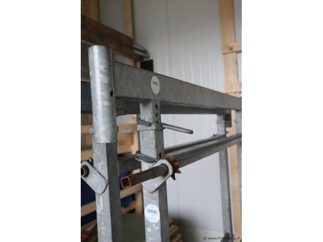 Muba steigerbok type k3 - 157x5x170cm - 2 stuks - afbeelding 3 van  6