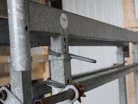 Muba steigerbok type k3 - 157x5x170cm - 2 stuks - afbeelding 3 van  6