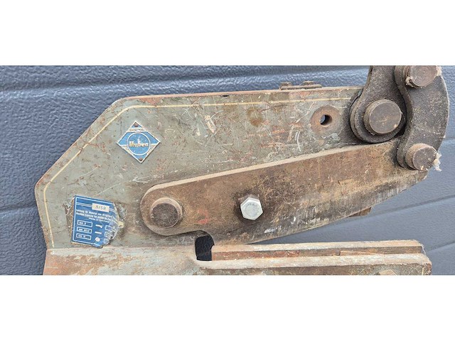 Mubea - 3/5r - hand hefboomschaar - afbeelding 1 van  5